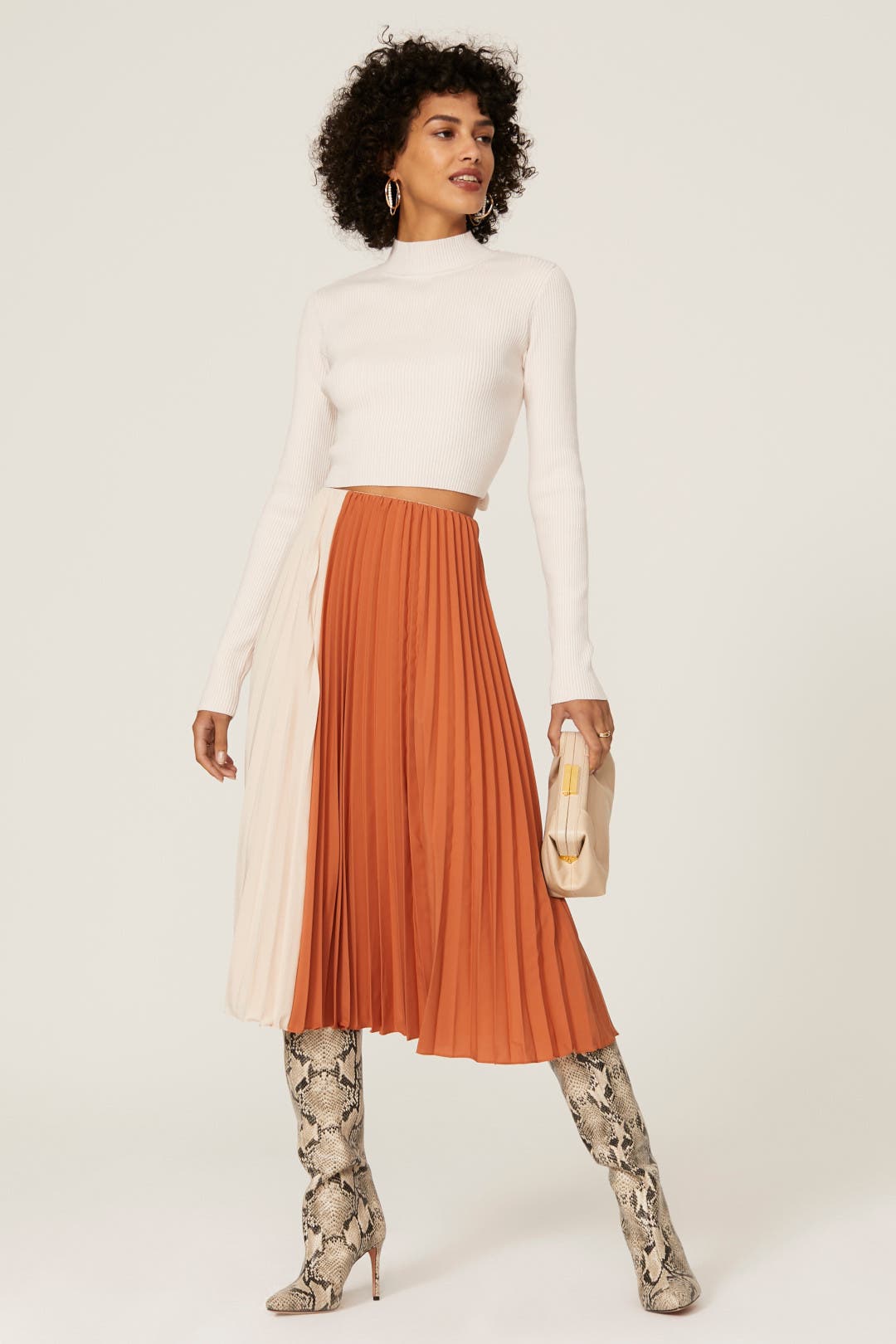 Louna Cream Open Tie Back Sweater – Size 4