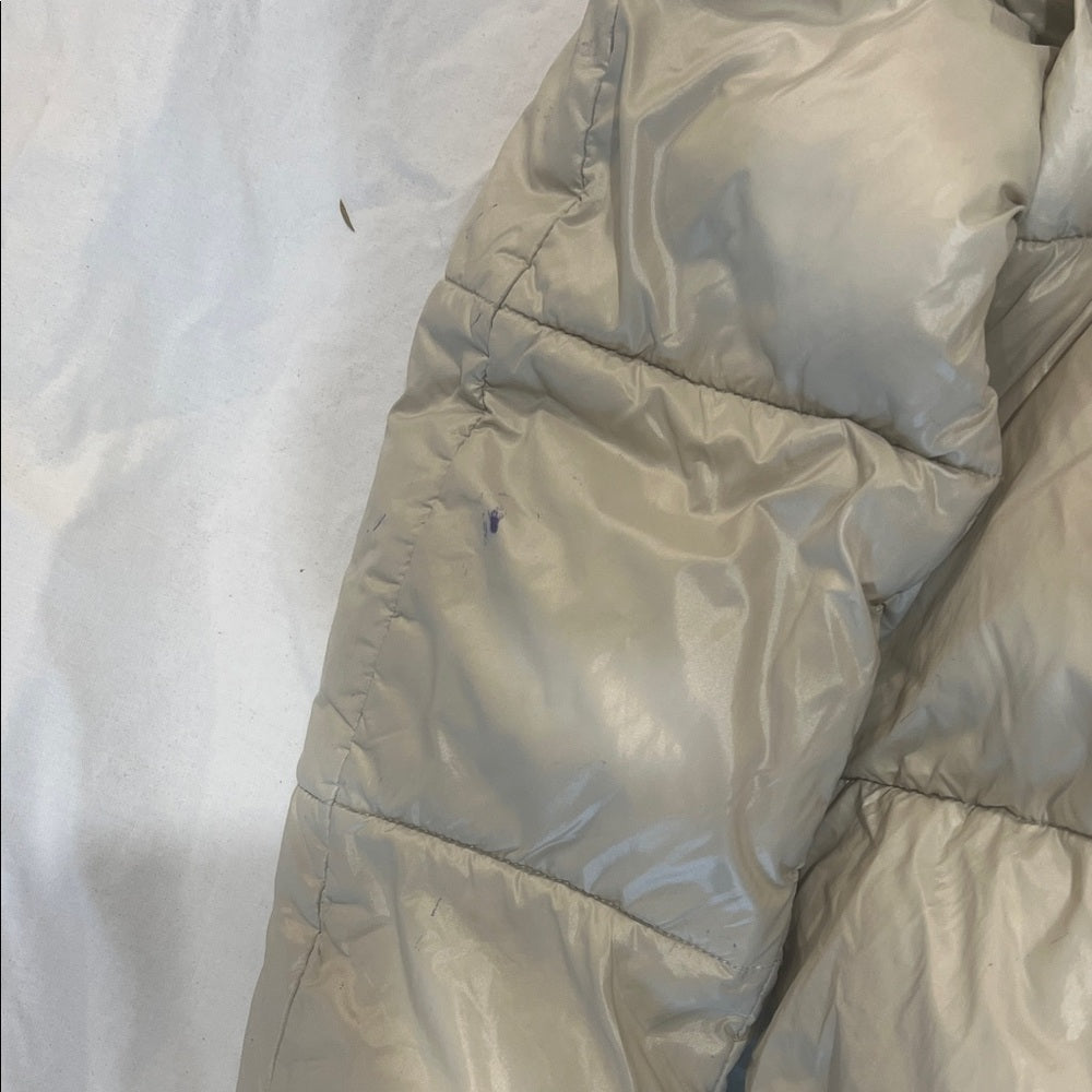SAVE THE DUCK Beige Puffer Jacket