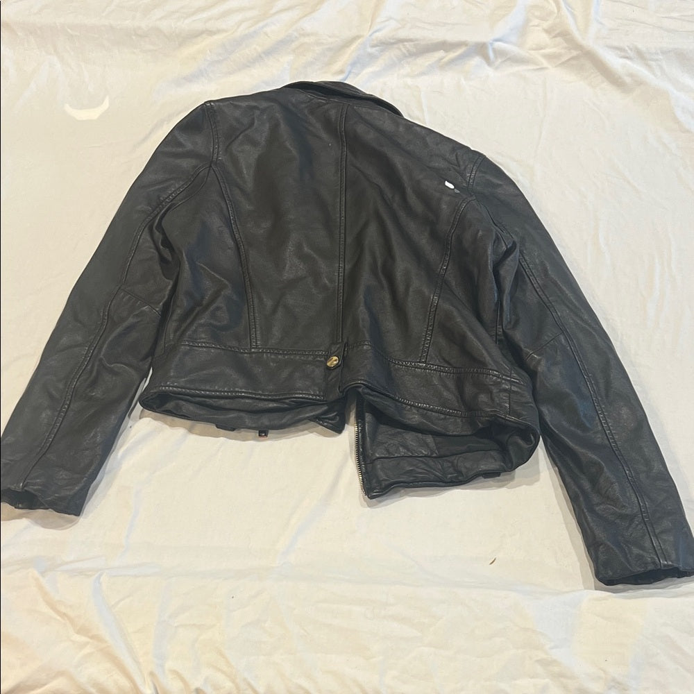 Slate & Willow Black Leather Jacket