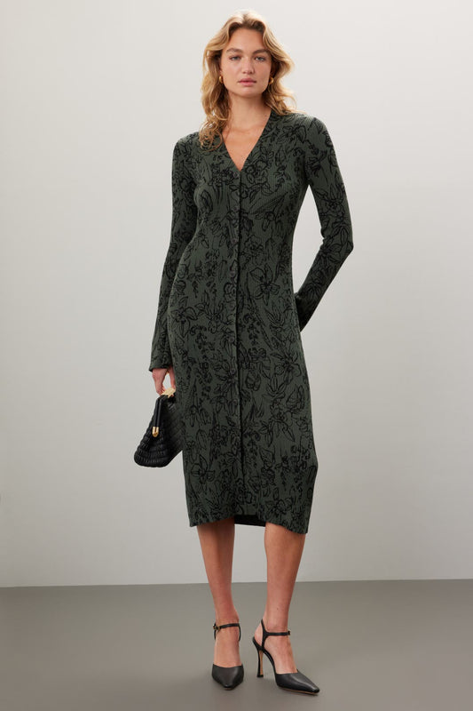 Jason Wu x RTR V-Neck Cardigan Dress – Size 6