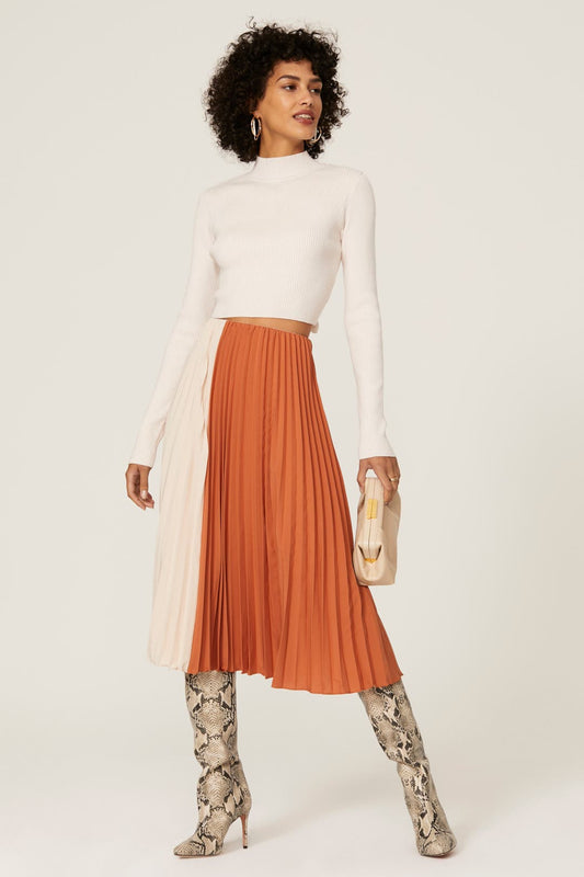 Louna Cream Open Tie Back Sweater – Size 4