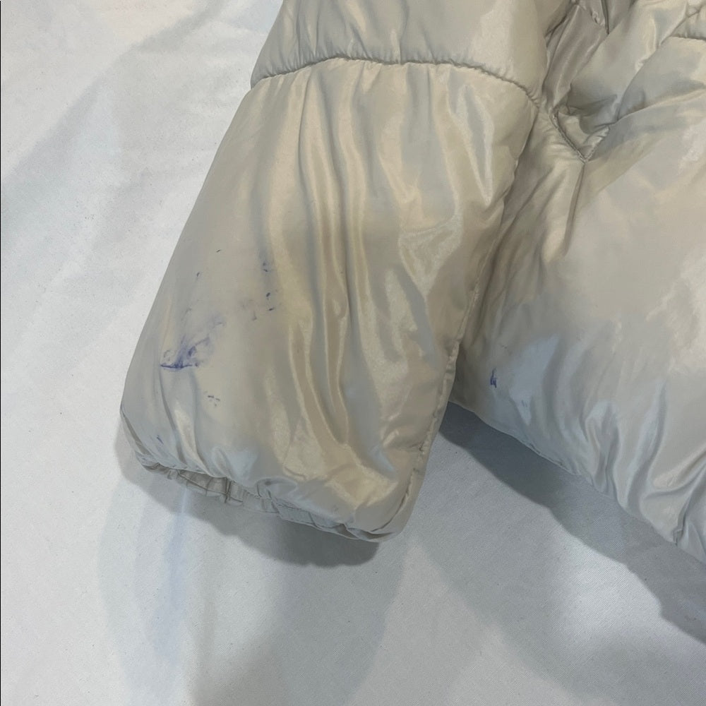 SAVE THE DUCK Beige Puffer Jacket