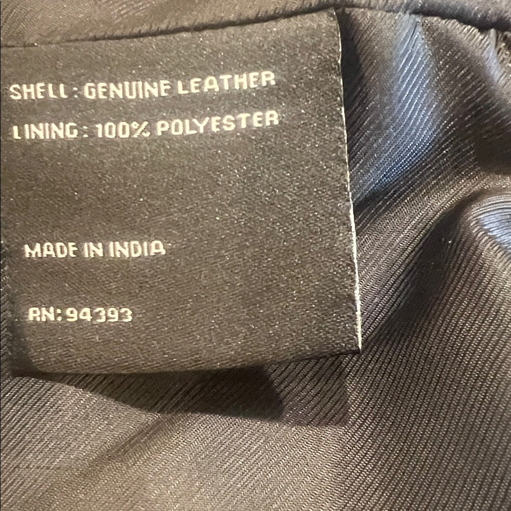 Slate & Willow Black Leather Jacket