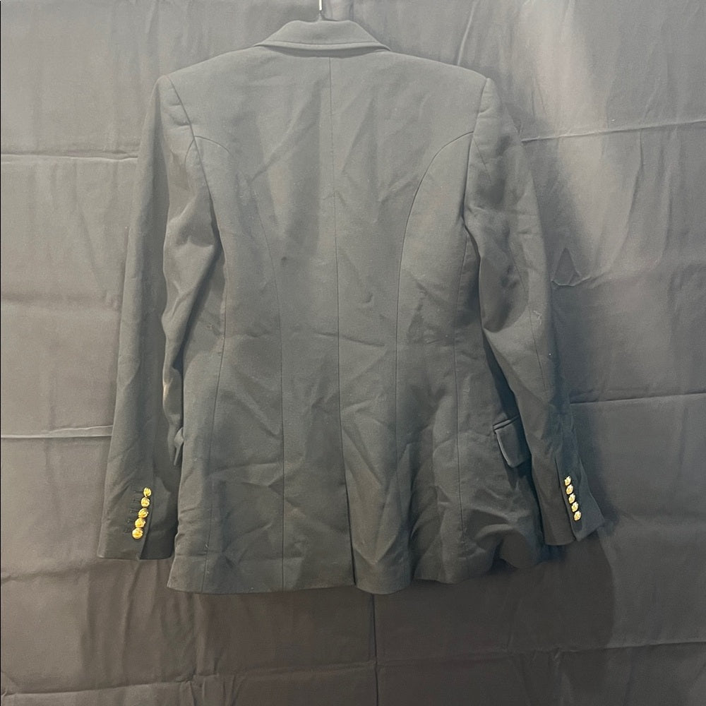 A.L.C. Charcoal Blazer with Gold Buttons