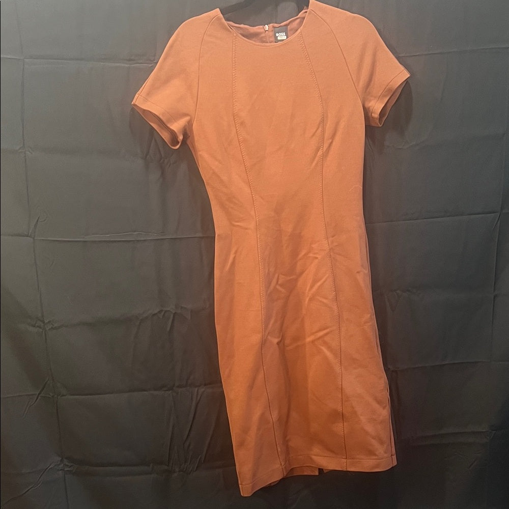 Boss Rust Mini Dress