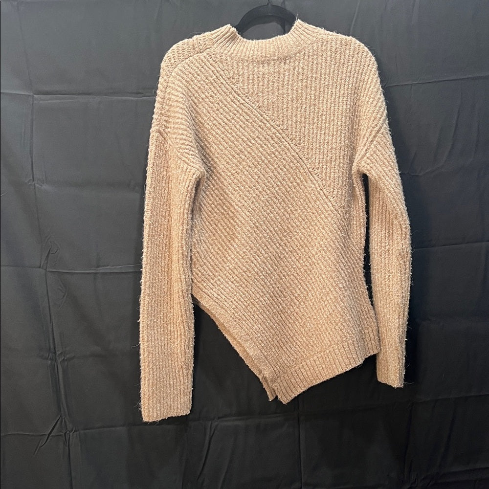 NICHOLAS Krissa Asymmetrical Alpaca & Merino Wool Sweater